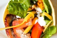 Smoky BBQ Pork Tenderloin Wraps
