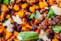 Golden Honey Butternut Roast Salad