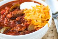 Smoky Chipotle Steak Chili