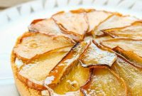 Roasted Pear and Maple Bliss Cheesecake