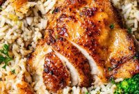 Grandma Georgia’s Homestyle Chicken and Rice Bake
