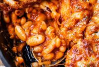 Rustic Tomato, White Bean & Cheese Bake
