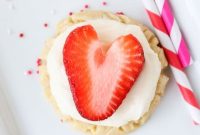 Sweetheart Cookies with a Snowy Coconut Crown