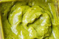 Tangy Tomatillo Enchilada Sauce