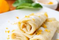 Zesty Meyer Lemon & Cardamom Crepes
