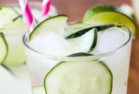 Vibrant Cucumber Lime Refresher