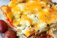 Spring Asparagus Egg Stratta