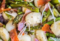 Nutty Brown Butter Gnocchi with Crisp Asparagus