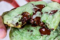 Ultimate Mint Chocolate Chip Cookies
