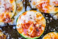 Mini Zucchini Pizzas