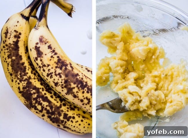 Golden Macadamia Banana Pancakes 7 Fresh, ripe bananas, a key ingredient for these delicious pancakes