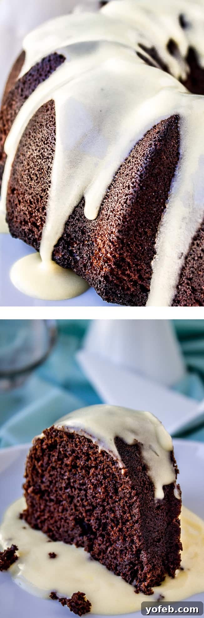 Decadent Chocolate Coconut Dream Cake 2 Delicious chocolate cake with creamy coconut custard drizzle