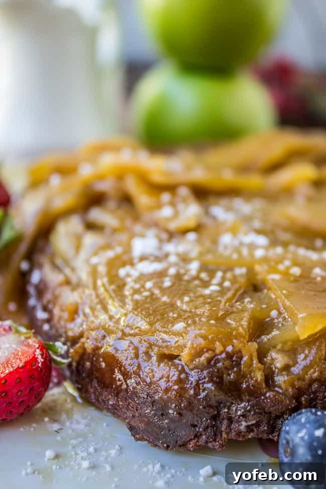 Caramel Apple Upside Down French Toast Bake from The Food Charlatan