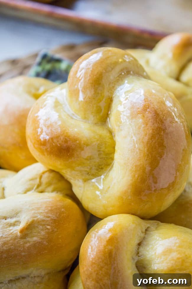 Golden Sweet Potato Dream Rolls 15 Buttery Sweet Potato Rolls from The Food Charlatan