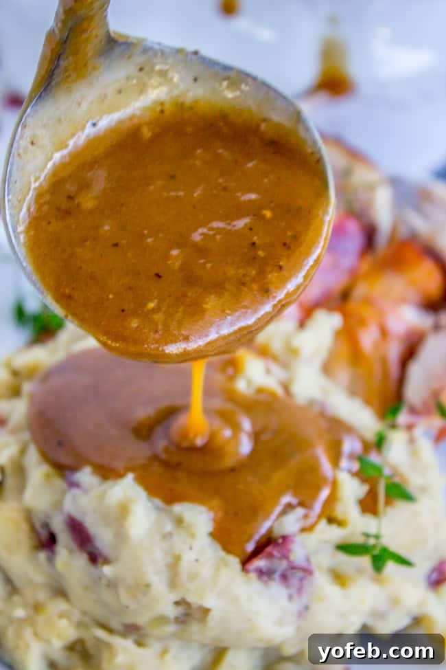 The Ultimate Make Ahead Thanksgiving Turkey Gravy 3 Make Ahead Turkey Gravy for Thanksgiving from The Food Charlatan