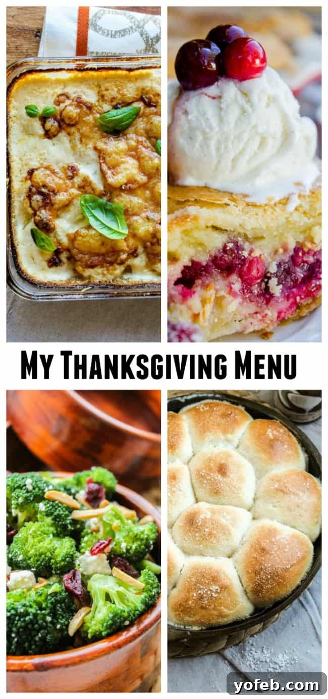Unutulmaz Bir Şükran Günü Sofrası İçin Tarifler 3 Thanksgiving Menu ideas from The Food Charlatan