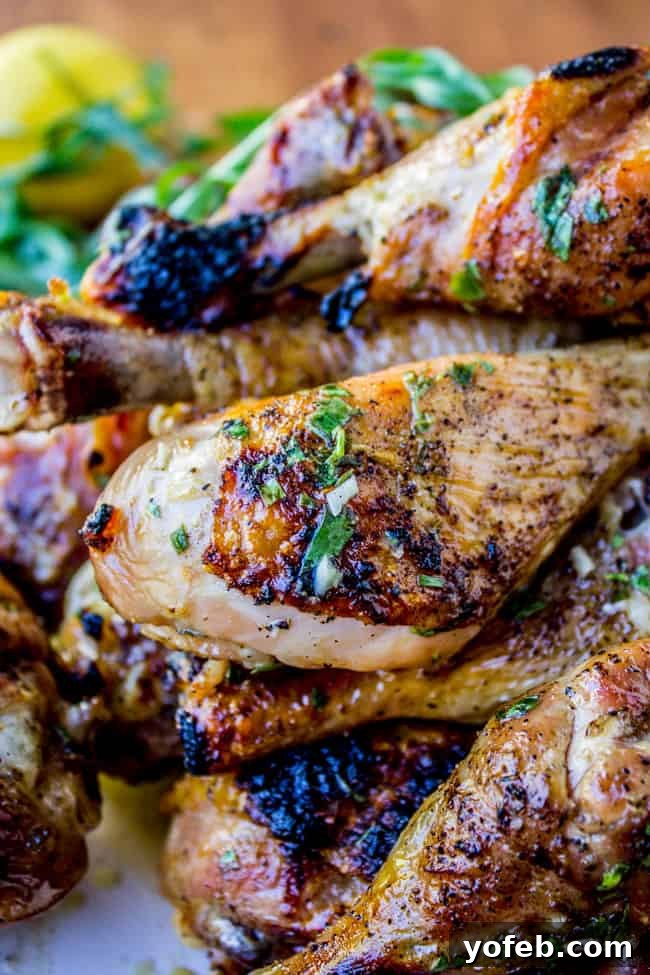 Bright Lemon Tarragon Grilled Chicken 3 Lemon Tarragon Grilled Chicken from The Food Charlatan - A perfect summer grilling recipe.