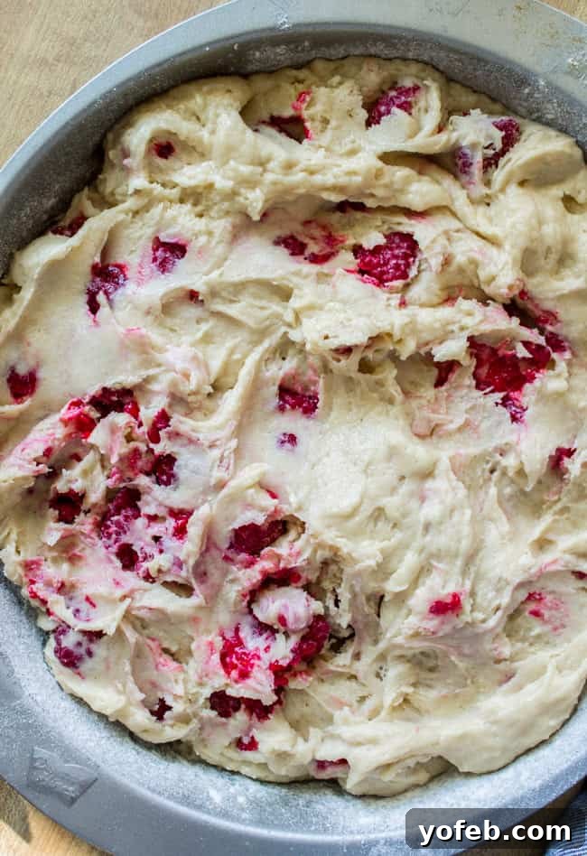 Luscious Vegan Raspberry Buttermilk Cake 10 A beautifully baked Raspberry "Buttermilk" Cake cooling in its pan, ready for frosting.