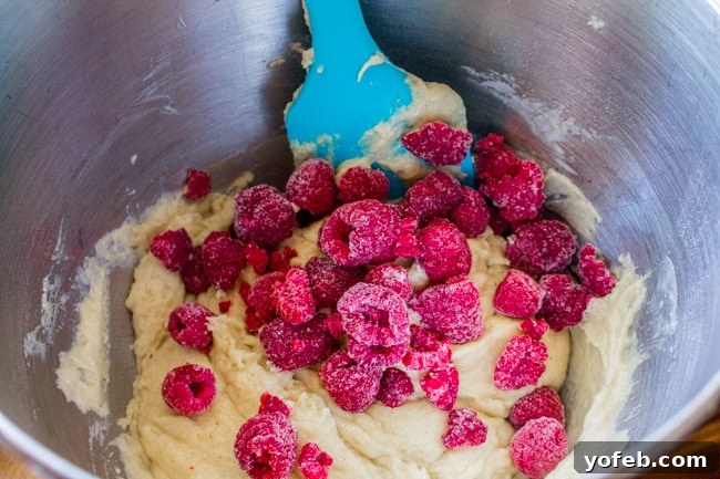 Luscious Vegan Raspberry Buttermilk Cake 8 Ingredients for the Vegan Raspberry Buttermilk Cake, including fresh raspberries and gluten-free flour.