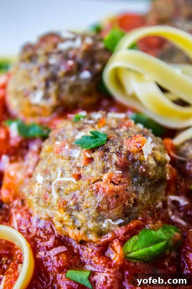 Zesty Pepperoni Meatballs 6 Cooked Pepperoni Meatballs in a skillet