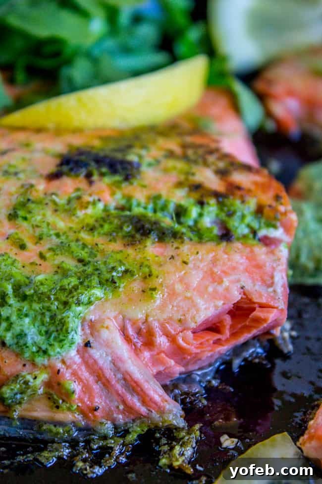 Quick-Fix Salmon with Peppery Arugula Pesto 5 Fresh Arugula Pesto ingredients blended for salmon