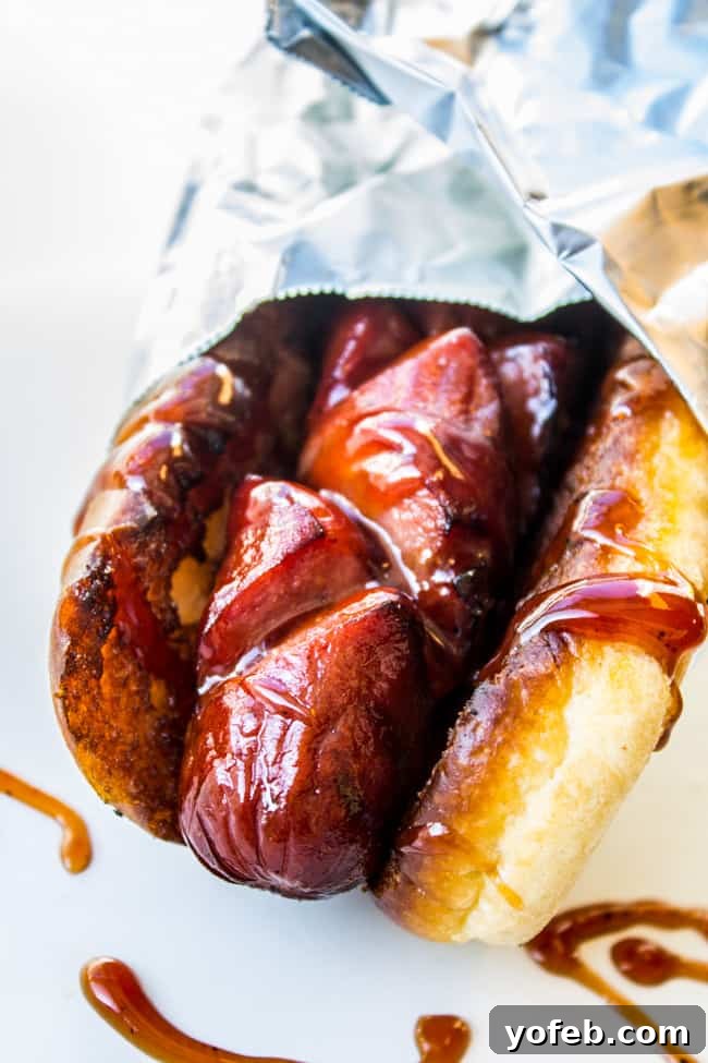 Crispy Bacon-Wrapped Grilled Hot Dogs 9 The Best Hot Dog You Will Ever Eat (JDawgs Special Sauce Copycat) from The Food Charlatan