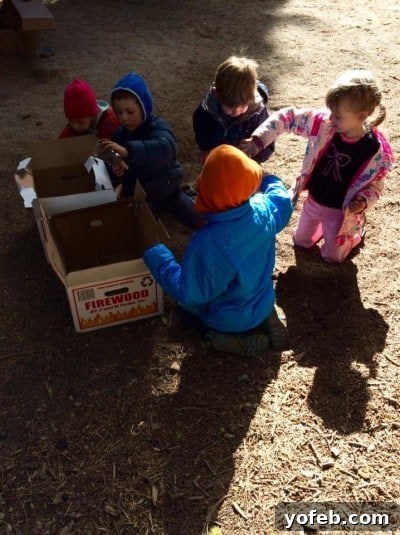 Cheesy Pepperoni Crescents 6 Kids playfully selling dirt with a sign, highlighting simple joys of outdoor activities.