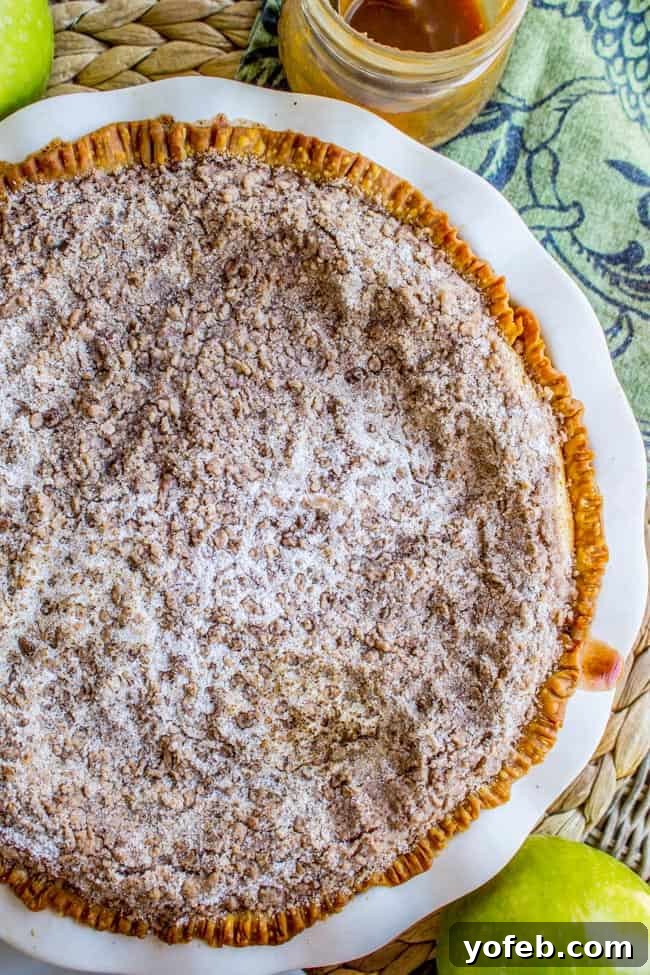 Spiced Apple Custard Pie with Cinnamon Streusel 3 Apple Custard Pie with Cinnamon Streusel: a comforting dessert after a busy trip