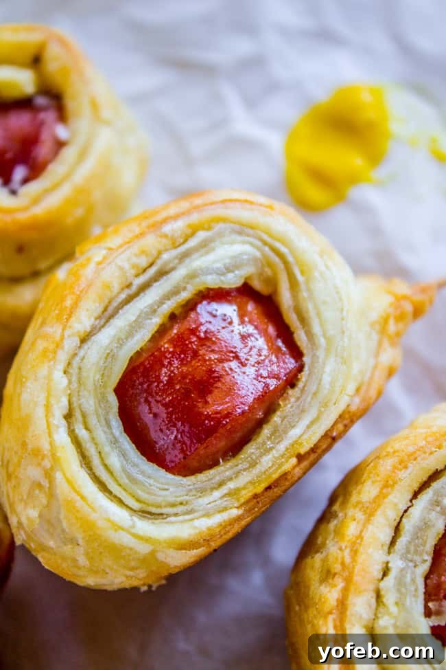 Easy Kielbasa Puffs Recipe and a YA Book Giveaway 2 Flaky Kielbasa Puffs: The Perfect 2-Ingredient Game Day Appetizer