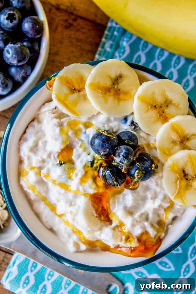 Making easy overnight oats is as simple as combining and chilling. Easy Overnight Oats recipe ingredients prepared