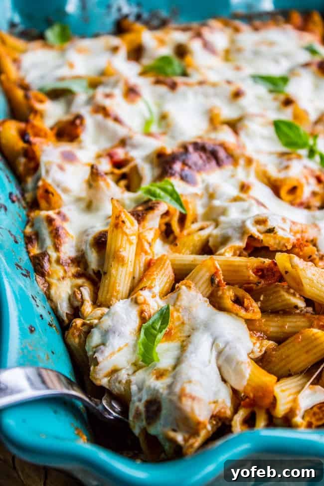 Supreme Cheesy Penne and Mozzarella Bake 5 Layers of cheese and pasta in a wholesome Penne and Mozzarella Casserole