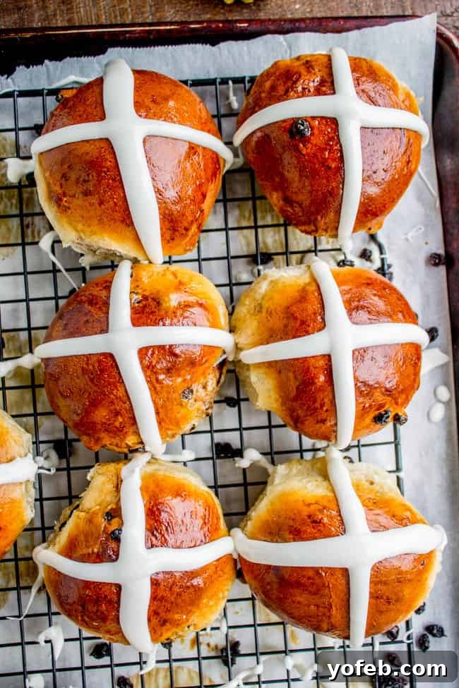 The Best Homemade Hot Cross Buns 16 Hot Cross Buns from The Food Charlatan