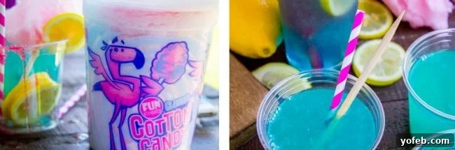 Magical Blue Cotton Candy Lemonade 8 Cotton Candy