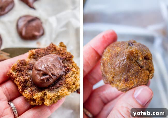 Irresistible Chocolate Filled Snickerdoodle Delights 8 Process shot: Truffle balls shaped and ready for dipping