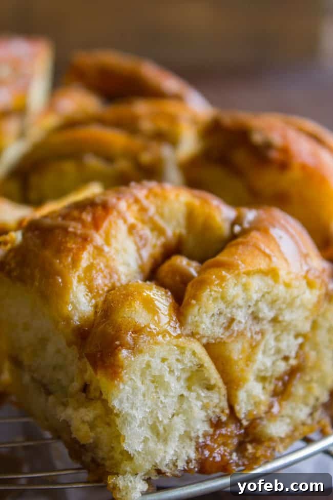 Maple Butter Morning Twist 15 Top-down view of the Maple Butter Twist Coffee Cake, highlighting the intricate twist and generous maple glaze.