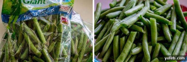 Tender Lebanese Beef and Green Bean Braise 9 Fresh green beans, trimmed