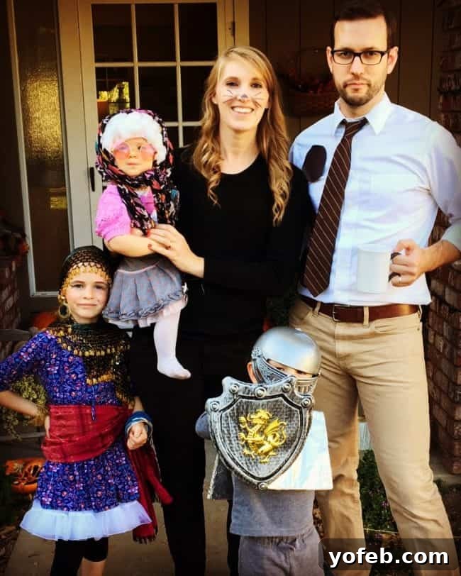 Decadent Pecan Cheesecake Pie 3 A festive family Halloween costume, adding a touch of humor and personality to the post introduction.