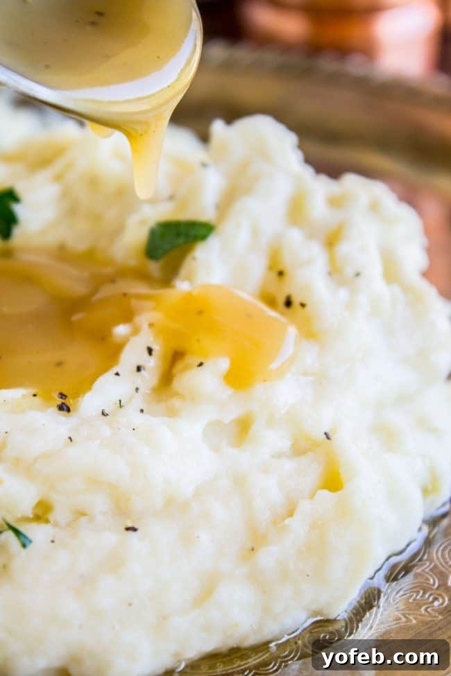 Aunt Shirley's Signature Cream Cheese Mashed Potatoes 3 Aunt Shirley's Famous Creamy Mashed Potatoes from The Food Charlatan