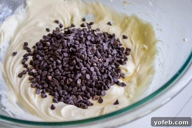 Step-by-step image of making the chocolate cherry cheesecake cupcakes.