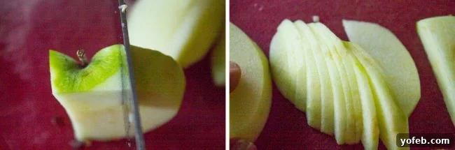 The Best Way to Slice Apples for Pie how to slice apples for pie