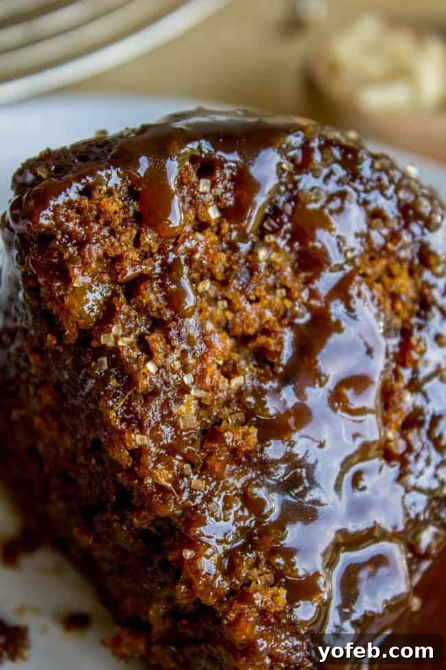 Ginger Sticky Toffee Pudding Cake from The Food Charlatan. This is a classic English dessert! The chopped dates make it incredibly moist as is, but then we go and dump buttery caramel sauce all over the top of it while it's warm. It's ridiculous and you will love it! #cake #pudding #english #englishpudding #toffee #sticky #ginger #recipe #easy #baked #dates #traditional #holidays #thanksgiving #Christmas #fall #fallbaking #spice #spicecake #caramel #caramelsauce Preparation of Ginger Sticky Toffee Pudding Cake, featuring the date mixture