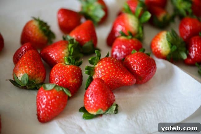 Tray of Strawberry Blossoms cream cheese stuffed strawberries on a tray