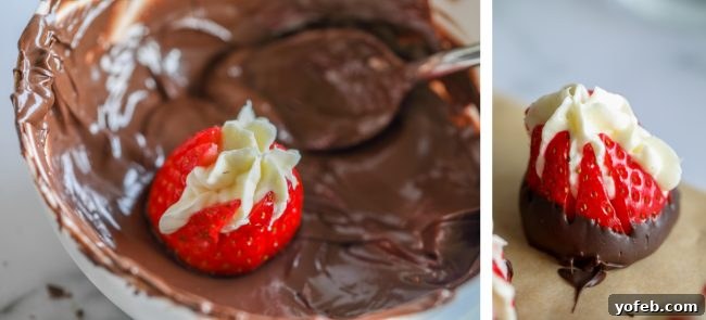 Variations for Stuffed Strawberries cheesecake filled strawberries with various toppings