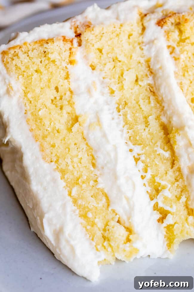 The Best Moist Homemade White Cake Recipe of Your Life - Soft, Fluffy, and Buttery from Scratch A stunning, perfectly frosted homemade white cake with creamy vanilla frosting, ready to be sliced and enjoyed.