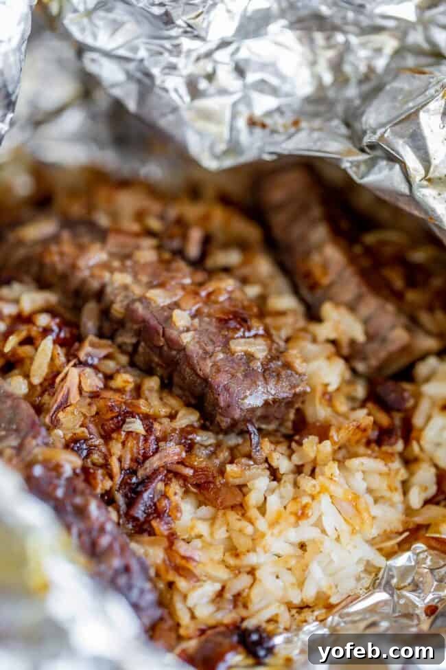 foil packet dinners