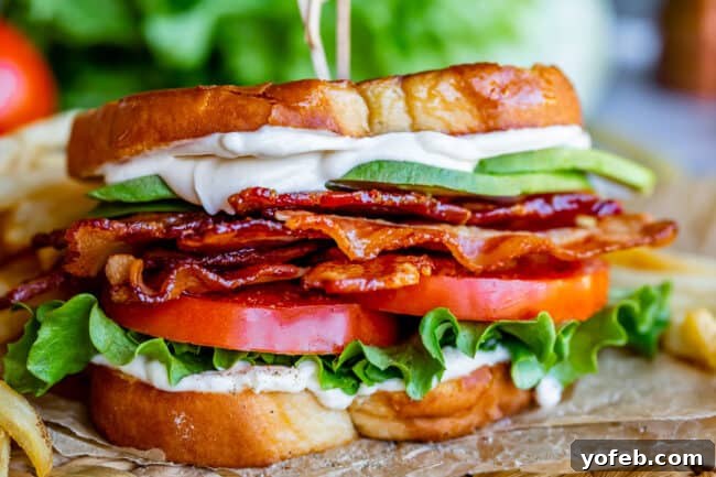 Crafting the Flawless BLT 5 BLT sandwich with mayo, lettuce, tomato, bacon, and avocado