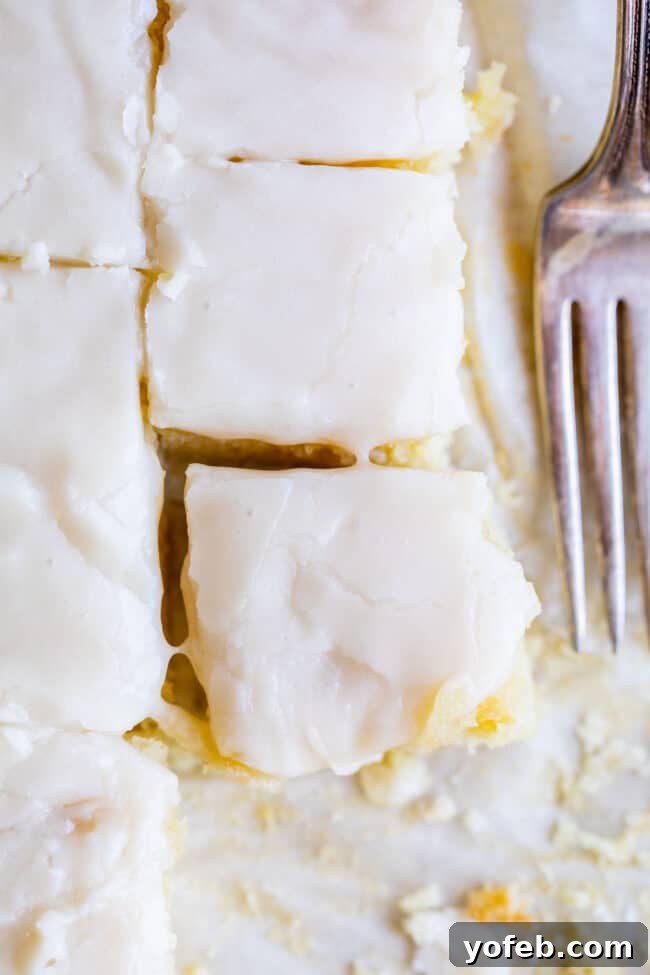 Large White Texas Sheet Cake for Parties A large rectangular white Texas sheet cake with generous frosting