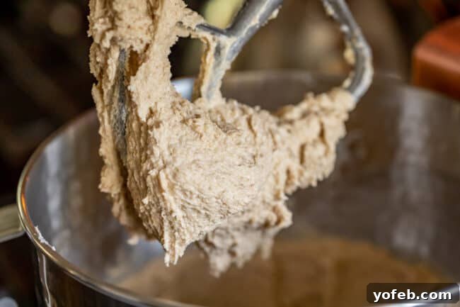 Dreamy White Chocolate Chip Treats 14 butter, crisco, and sugar creamed together in a stand mixer