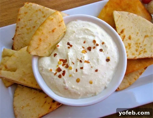 Fiery Feta Dip 3 Tyrokafteri (Spicy Feta Cheese Spread) from The Food Charlatan - A creamy, spicy Greek feta dip.