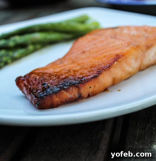 Golden Caramel Salmon 4 Caramelized Salmon being prepared in a skillet